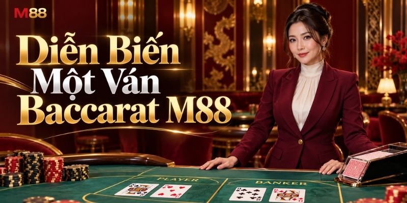 Diễn Biến Một Ván Baccarat M88