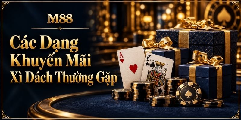 Các Dạng Khuyến Mãi Xì Dách Thường Gặp