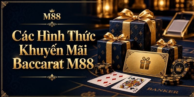 Các Hình Thức Khuyến Mãi Baccarat M88