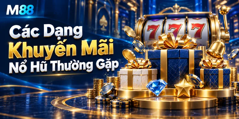 Các Dạng Khuyến Mãi Nổ Hũ Thường Gặp