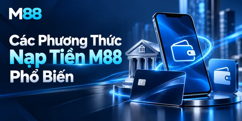 Các Phương Thức Nạp Tiền M88 Phổ Biến